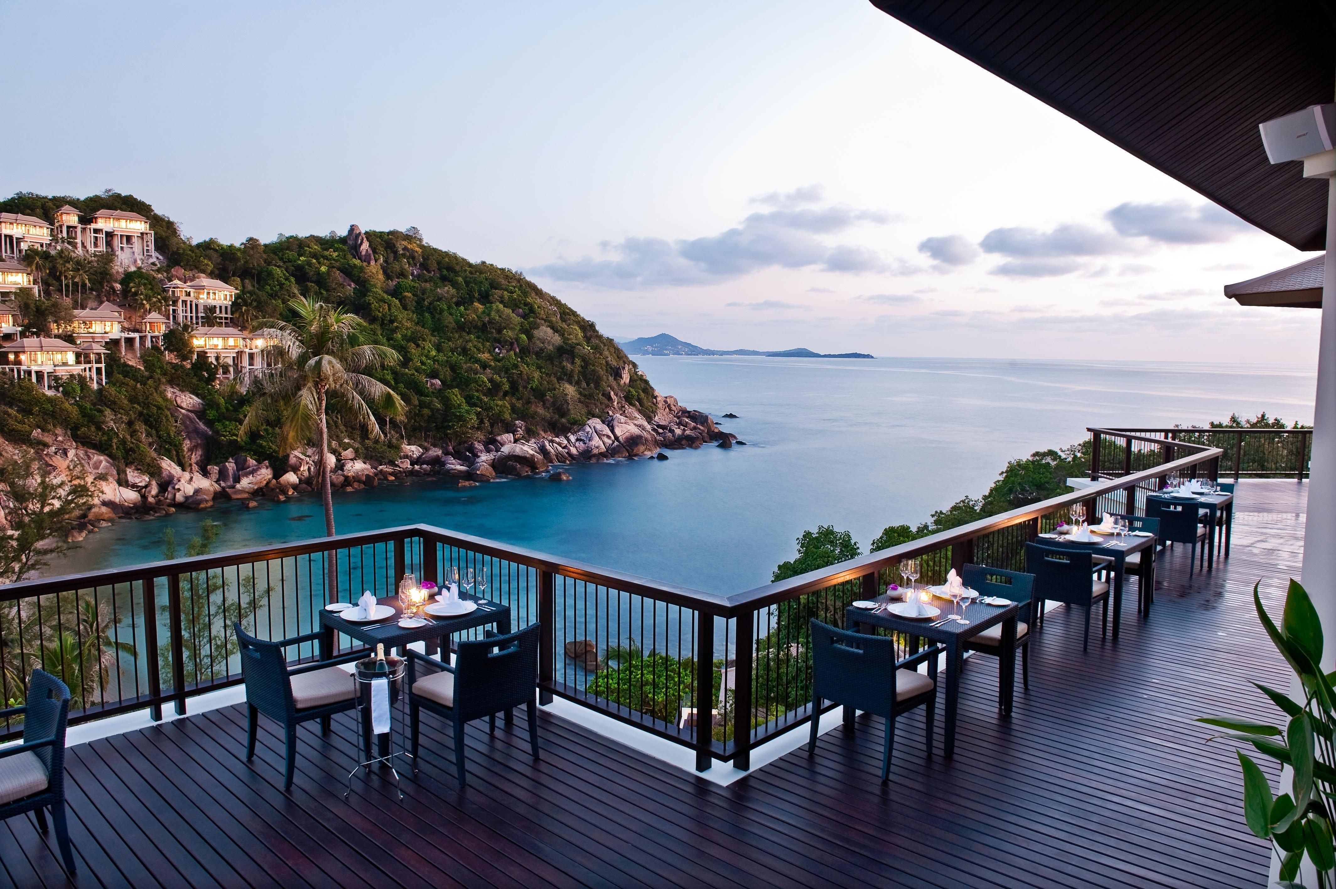 Hotel Banyan Tree Samui Lamai Beach  Restaurante foto
