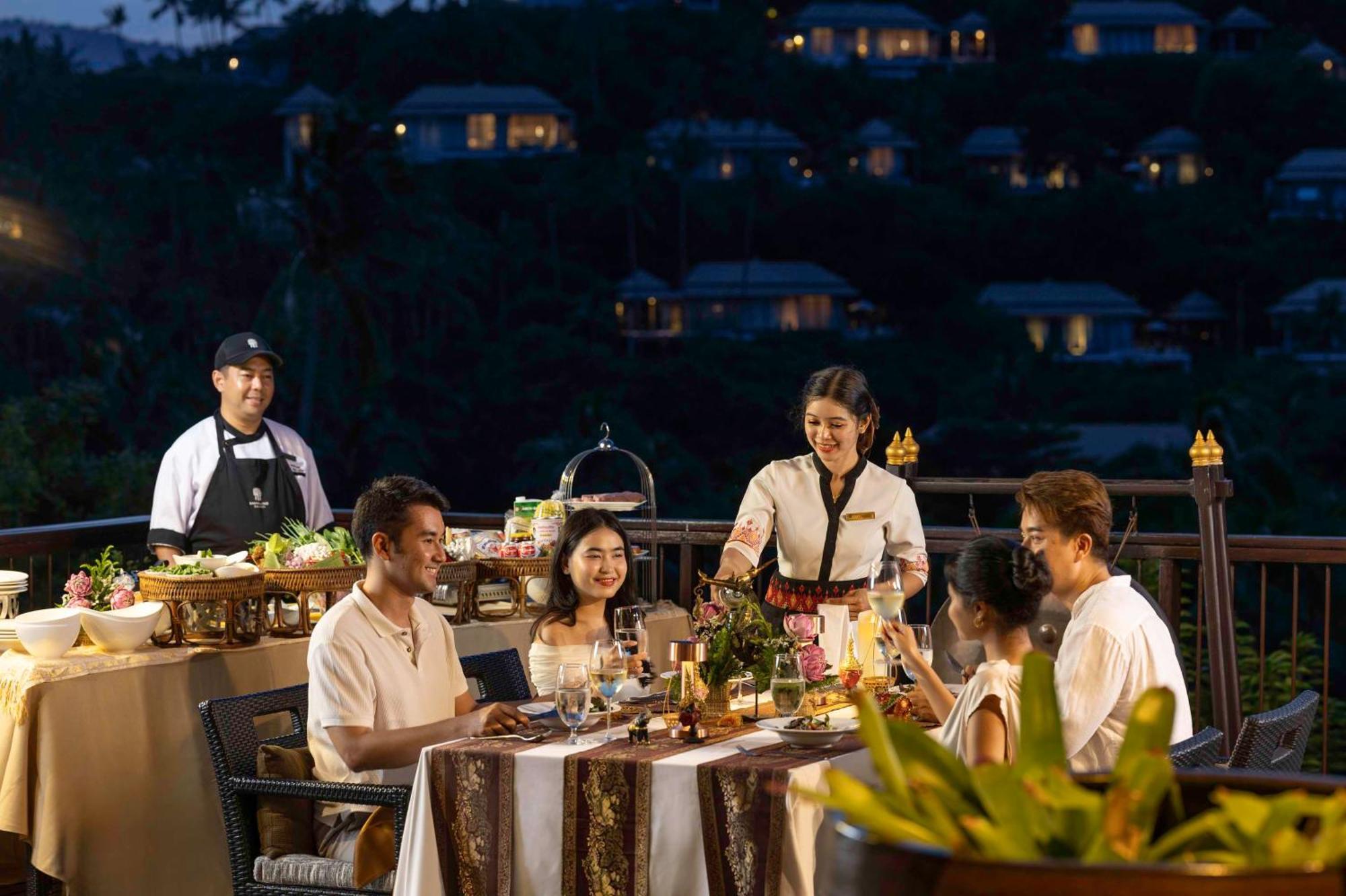 Hotel Banyan Tree Samui Lamai Beach  Exterior foto
